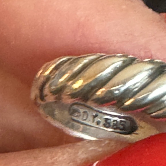 David Yurman Black Onyx Noblesse ring - Picture 9 of 9